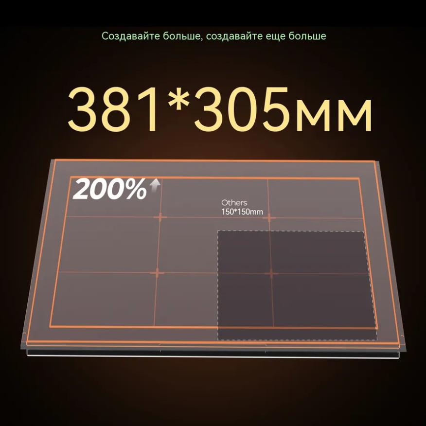 Лазерный гравер "Creality Falcon A1" (10Вт, 381х305мм, 600мм/с)