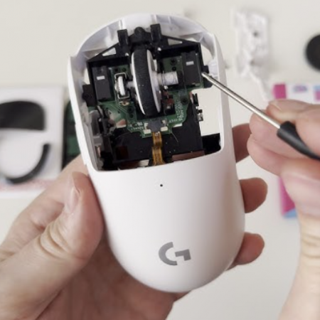 Бесшумные микропереключатели для мышки (кнопки) x 3 шт