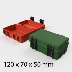 Прочная коробка с защелками