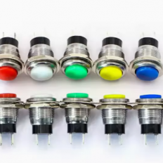 Переключатель DS-318 12 мм самовозвратный