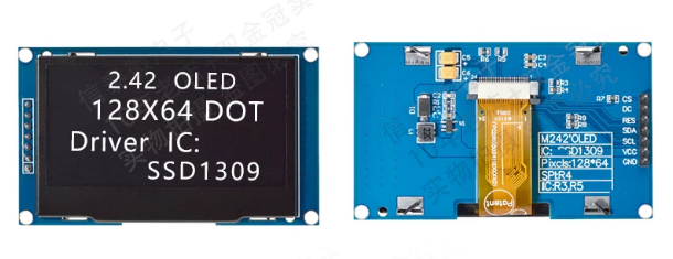 OLED дисплей 2.42 I2C 