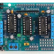 Драйвер двигателей L293D для Arduino UNO (Mega)