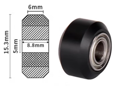 Ролики для 3D-принтеров и ЧПУ станков 