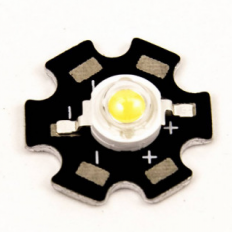 Светодиод на радиаторе 1W/3W/5W