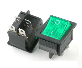 Переключатель KCD-4 250В 16A 4х конт.