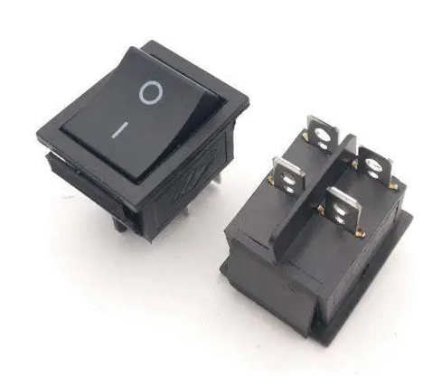 Переключатель KCD-4 250В 16A 4х конт.