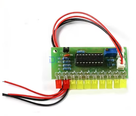 DIY Десятисегментный аудиоиндикатор на базе LM 3915