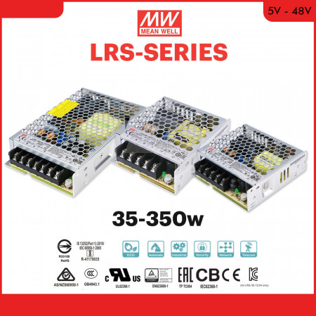 Блоки питания "Mean Well" серии LRS